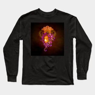 Awesome decorative lion Long Sleeve T-Shirt